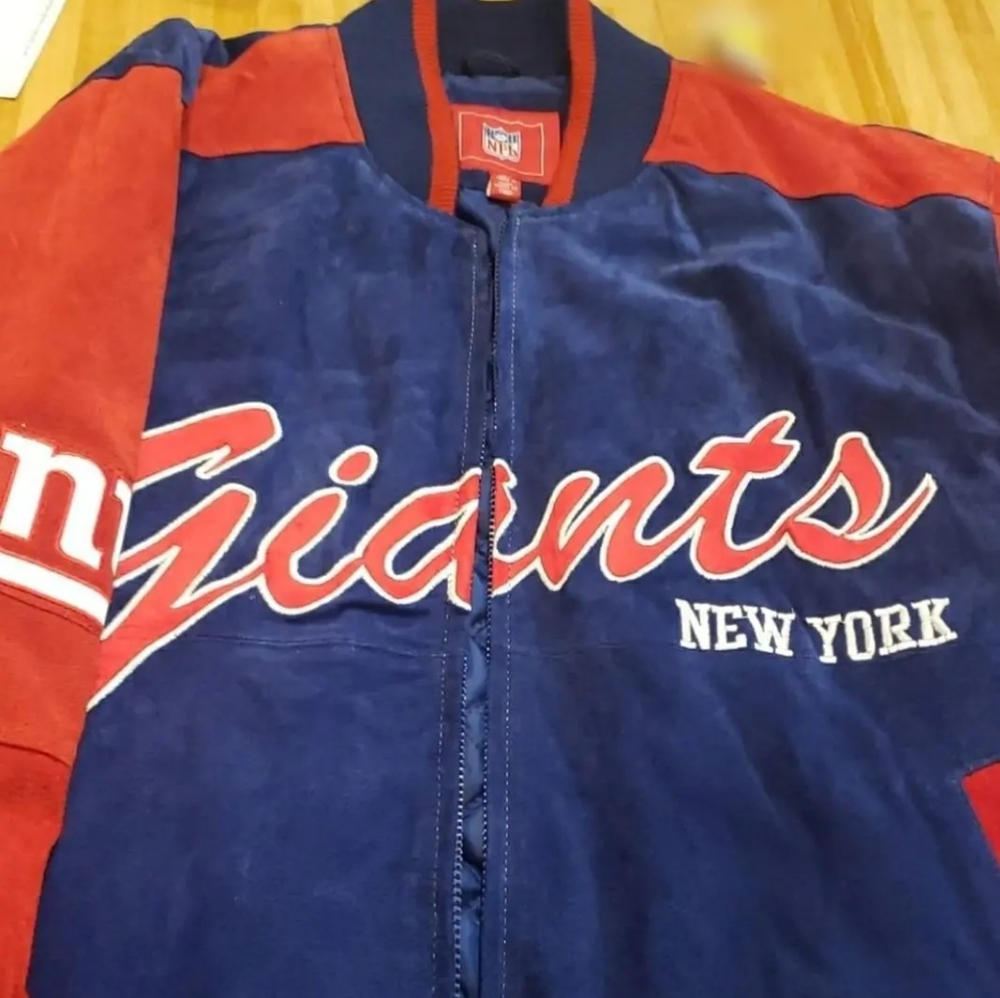 New York Giants Leather Jacket